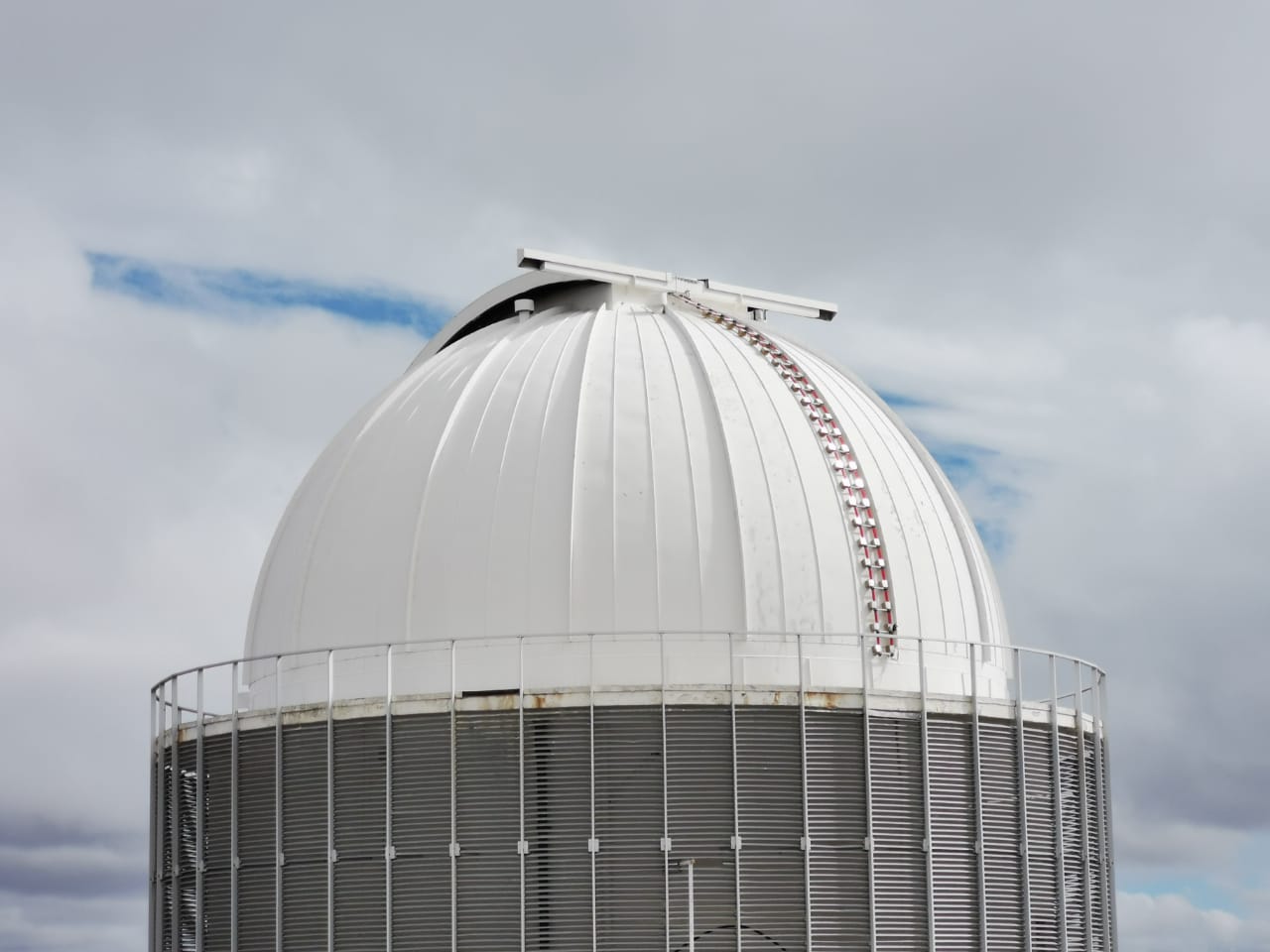 Fire Retardant Ladder on side of Dome Observatory Roof